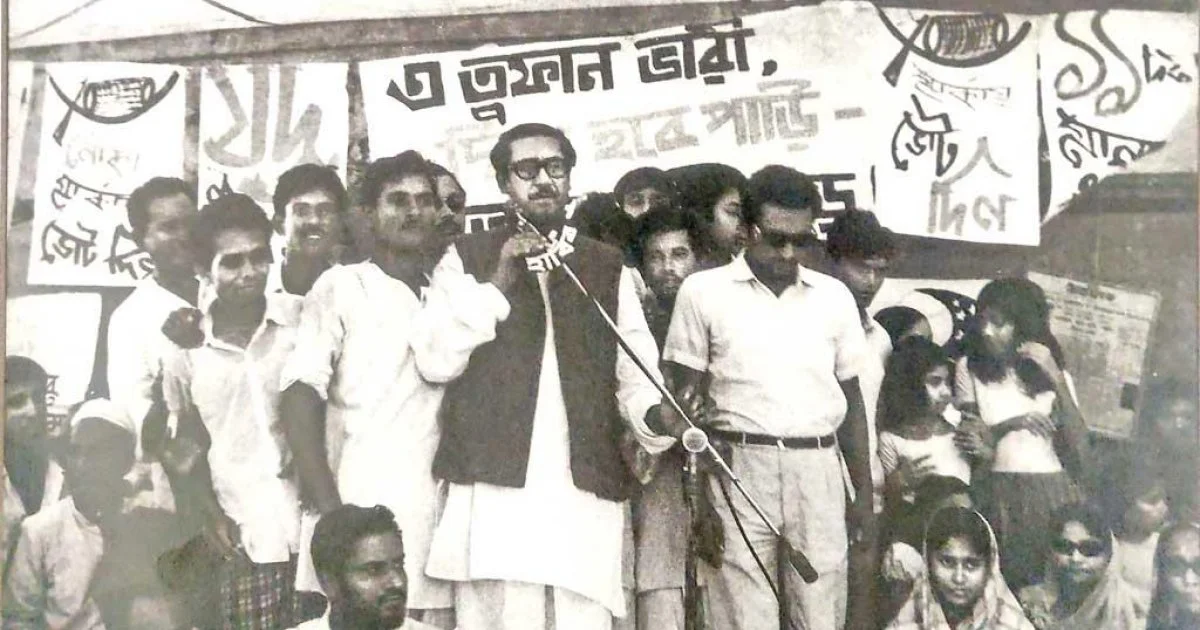 ছয় দফা আন্দোলন ও গ্রেফতার